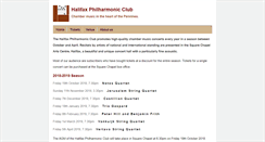 Desktop Screenshot of hxphil.com